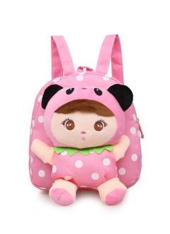 Toddler Backpack Plush Doll Toy Snack Travel Bag Preschool Shoulder Bag Gift for Kid