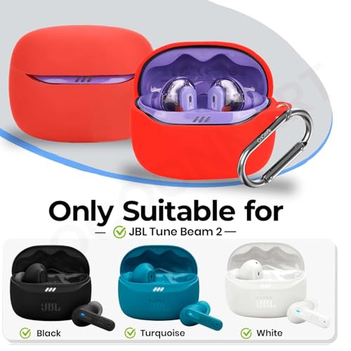 Cocoonkart Soft Silicone Case Cover Compatible with (Red) - Image 2