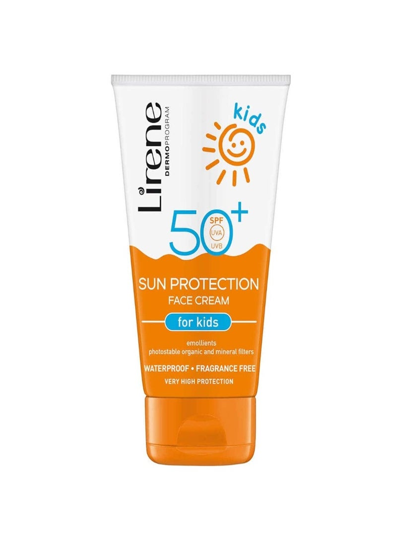 Lirene Sun Protection Body Milk 50spf For Kids 150ml