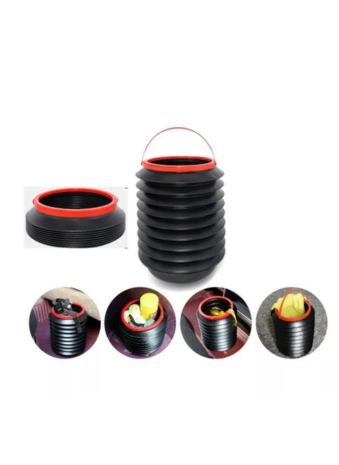 Car Retractable Folding Trash Cans Water Storage Buckets Outdoor Fishing Buckets