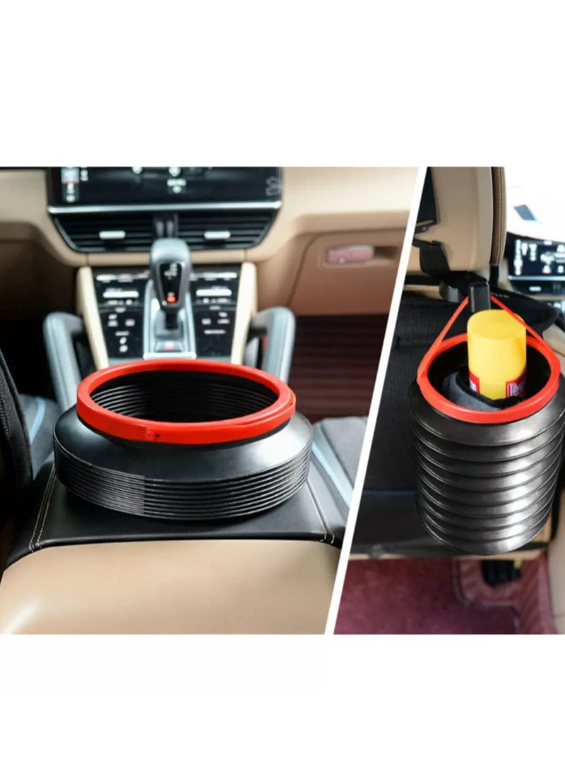 Car Retractable Folding Trash Cans Water Storage Buckets Outdoor Fishing Buckets