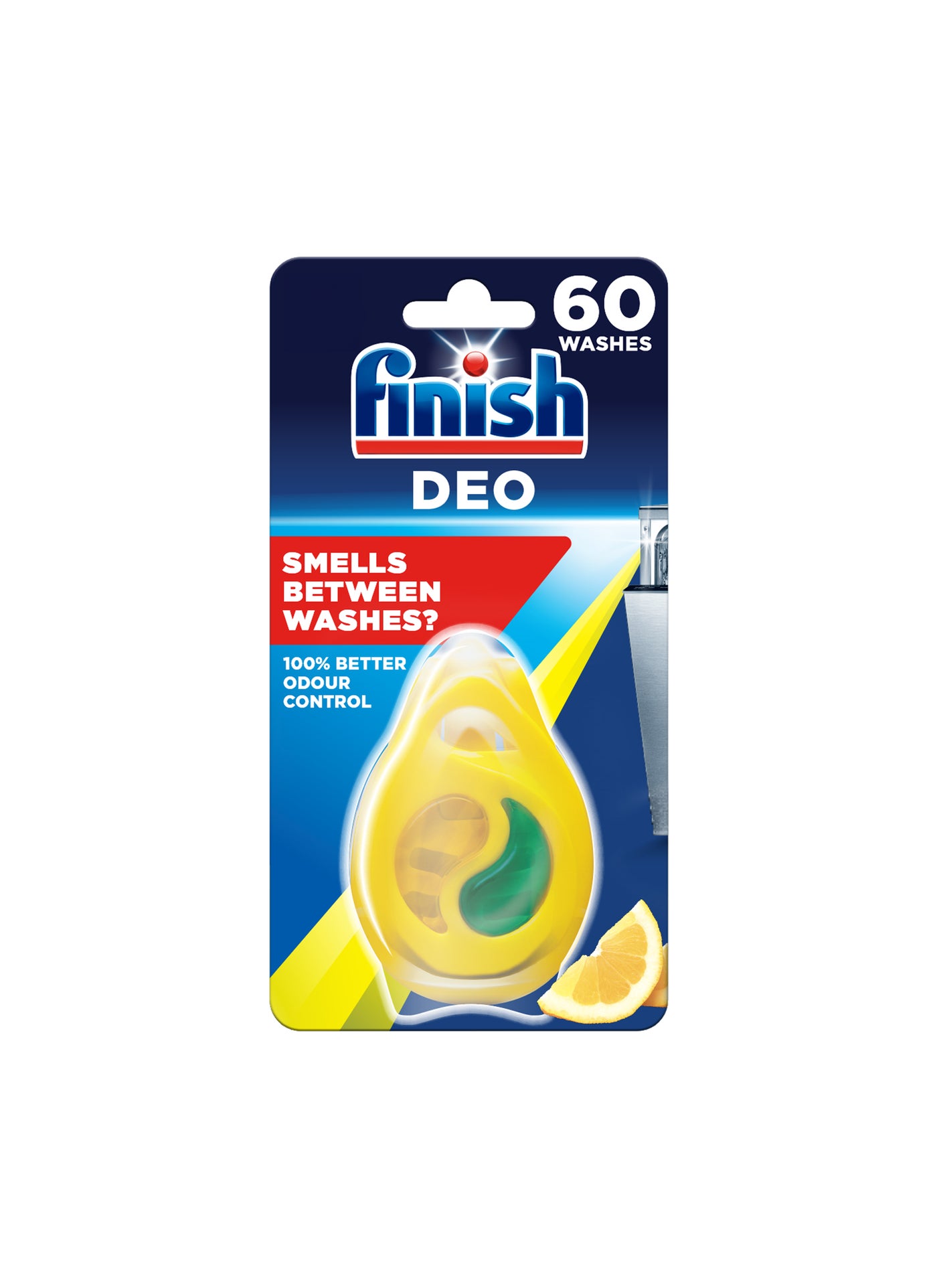 Finish Dishwasher Freshener, Lime Scent, Lasts Up To 60 Washes