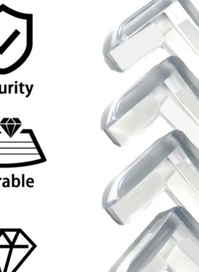 4-Piece Safety Table Corner Protector Set - Image 2