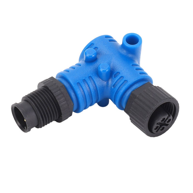 NMEA2000 90 Degree Connector: IP67 Waterproof High-Strength ABS Copper Alloy - Strong Compatibility NMEA2000 Terminator for Yacht And Boat Marine Electronics Networks - Image 1