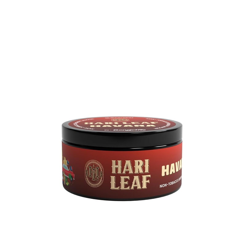 HARI LEAF نبات هاري هافانا نون تاباكو نكهة الشيشة بان نعناع مزيج سيجار عبوة من 3 خالية من النيكوتين وقطران تجربة كوبية أصلية - Image 4