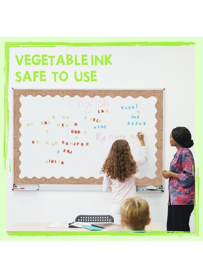 ERKE 60 Feet Bulletin Board Borders, Scalloped Rolled Border Trim Decoration Bulletin Boards, Walls, Desks, Windows, Doors for School, Classroom & Offices - Image 5