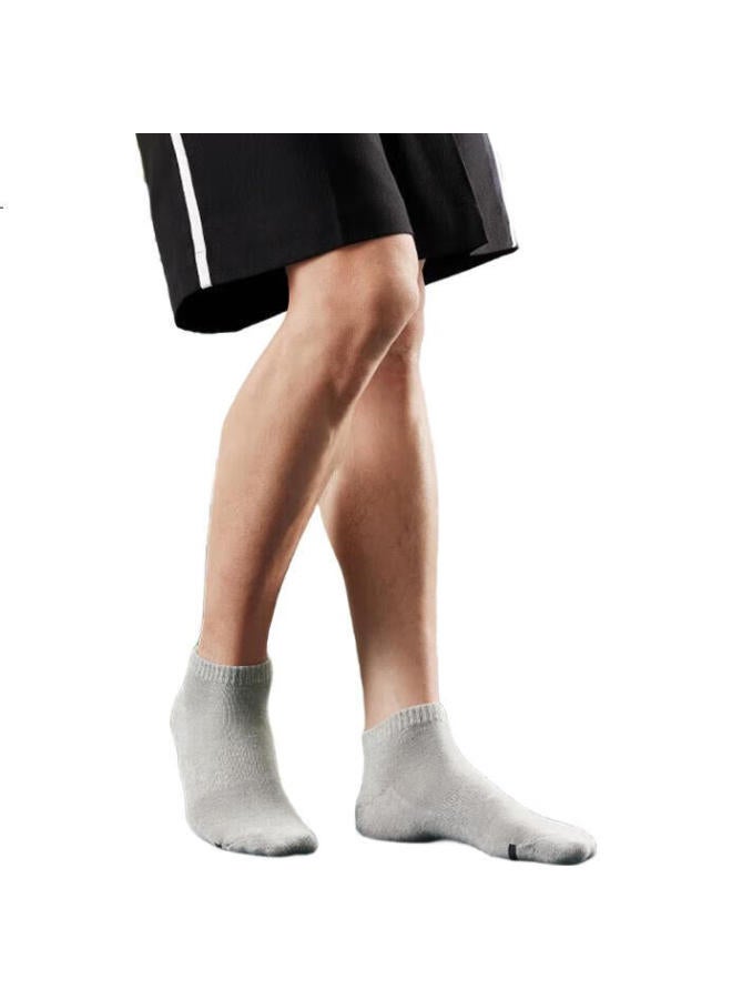 Hla Men'S Short Cotton Socks, 7A Antibacterial And Anti-Pilling, Breathable Sports Casual Ankle Socks, 6 Pairs - Image 3