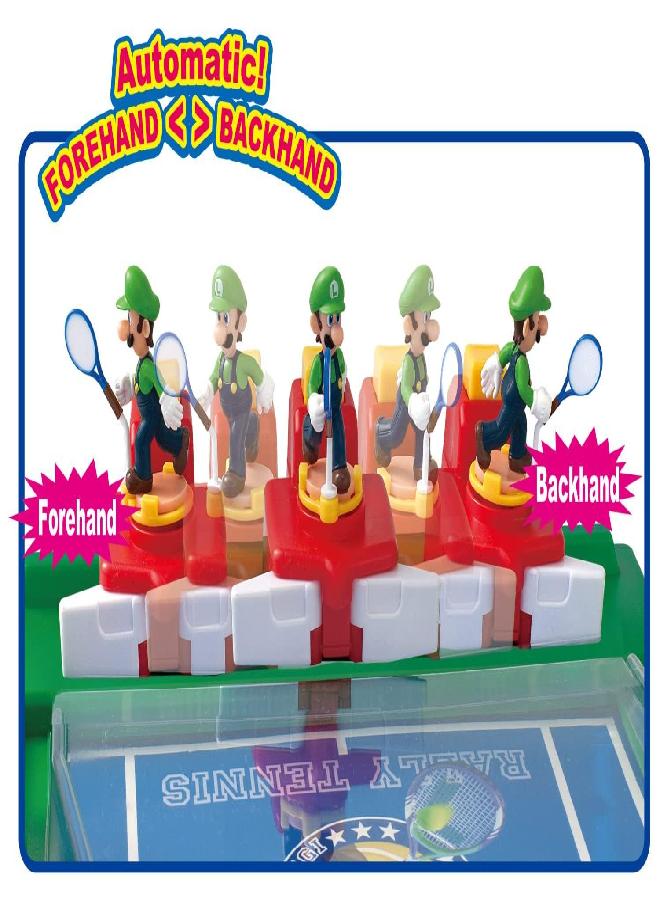 EPOCH Games Super Mario Rally Tennis, Tabletop Skill and Action Game - Image 3