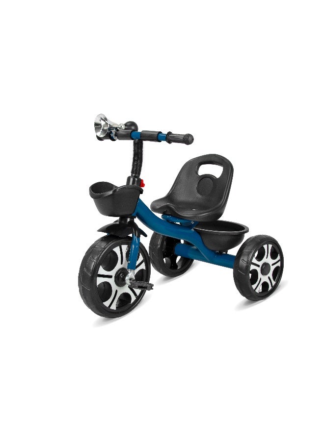 Generic Kids Tricycle Blue with Stable 3-Wheel Design, Comfortable Seat, Easy-Grip Handlebar and Beginner-Friendly Ride | YXTRIKE-B