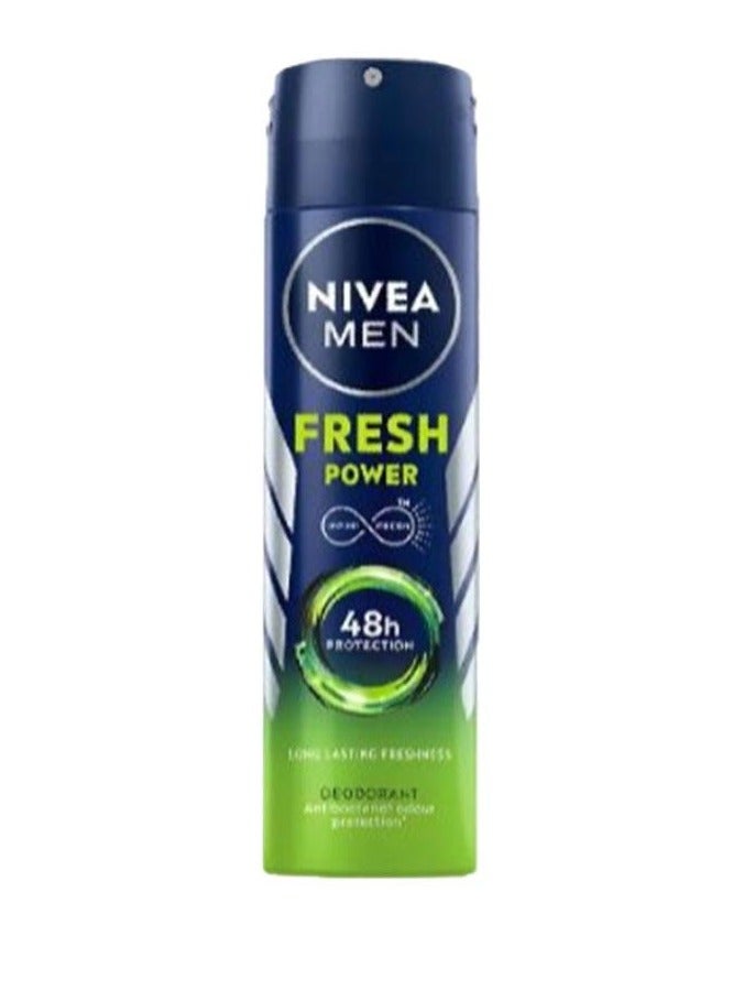 Nivea بخاخ مزيل العرق نيفيا فريش باور سريع الجفاف 150 مل