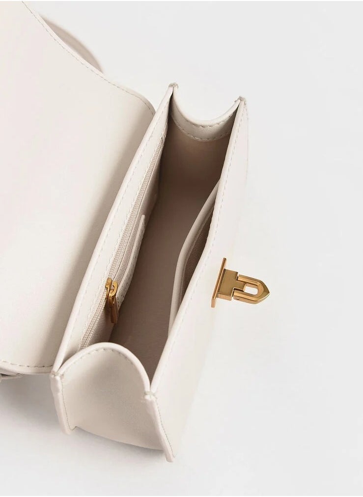 Charles & Keith Charles & Keith Compilation Tote Bag Crossbody Flap  - Image 4
