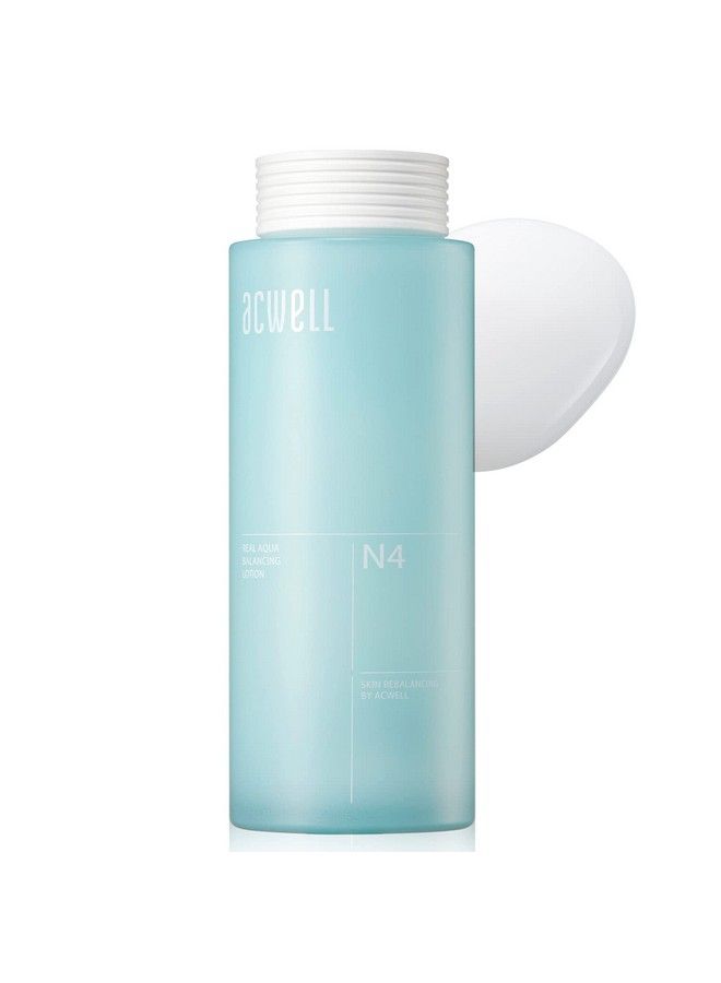 ACWELL Real Aqua Balancing Hydrating And Soothing Face Lotion 4.7 Fl.Oz. Sebum Control And Ph Balancing For Oily And Sensitive Skin Calms Acne And Blemishes - Image 1
