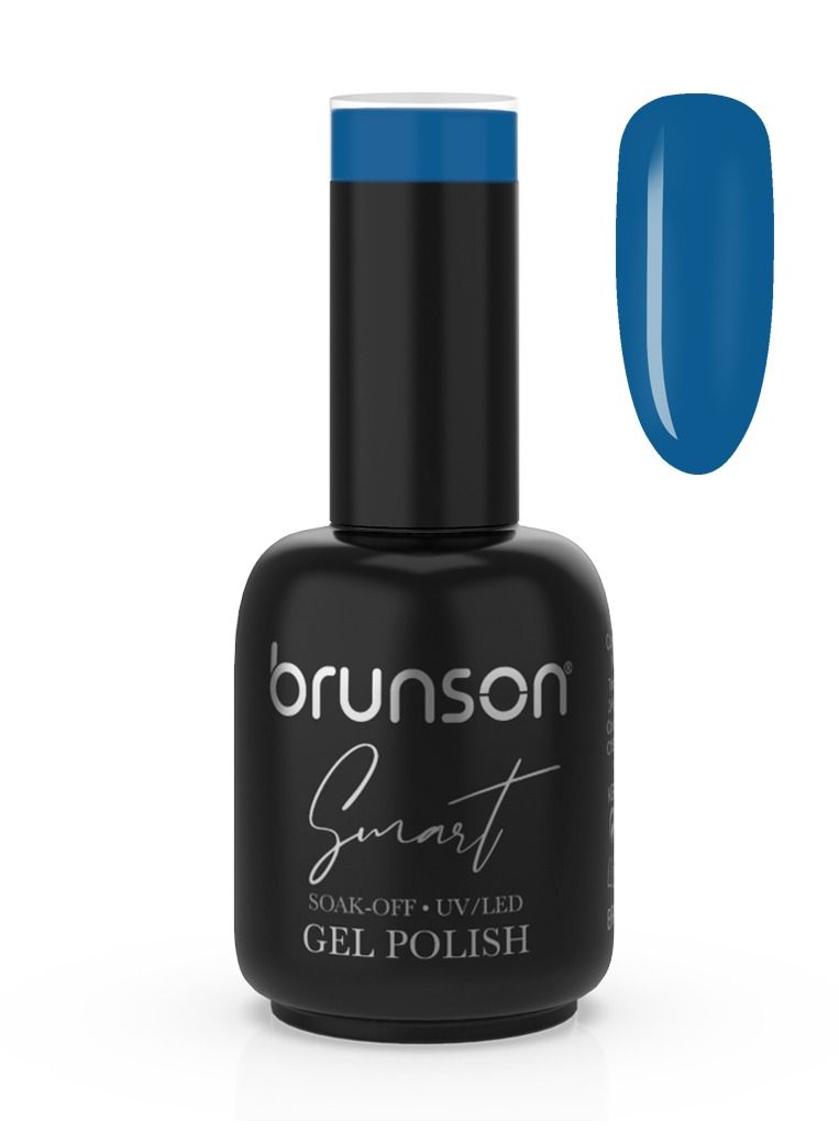 brunson Gel Nail Polish, 15ml Smart Gel Nails Glossy Shine Finish Long Lasting Soak off UV/LED Gel Polish for Nail Art French Manicure Pedicure Salon Quality Chip Resistant Gel Nail Extensions UV Gel  BSM138 - Image 2