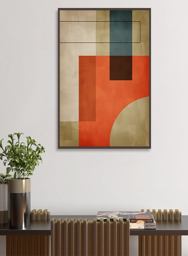 4gdran Canvas Wall Art For Wall Decoration Abstract Design With A Hollow Frame Size 120x80cm One Piece  - Image 4