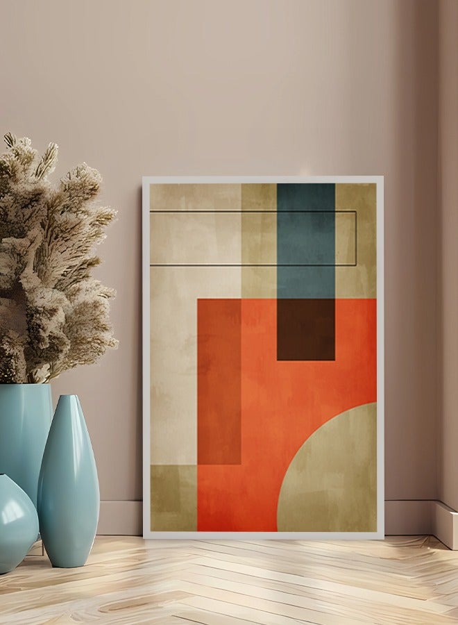 4gdran Canvas Wall Art For Wall Decoration Abstract Design With A Hollow Frame Size 120x80cm One Piece  - Image 3