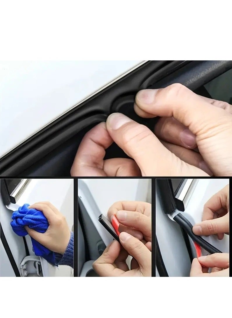 Generic 5M Car Door Seal Strip, Synthetic Rubber Pinstriping Tape  - Image 5