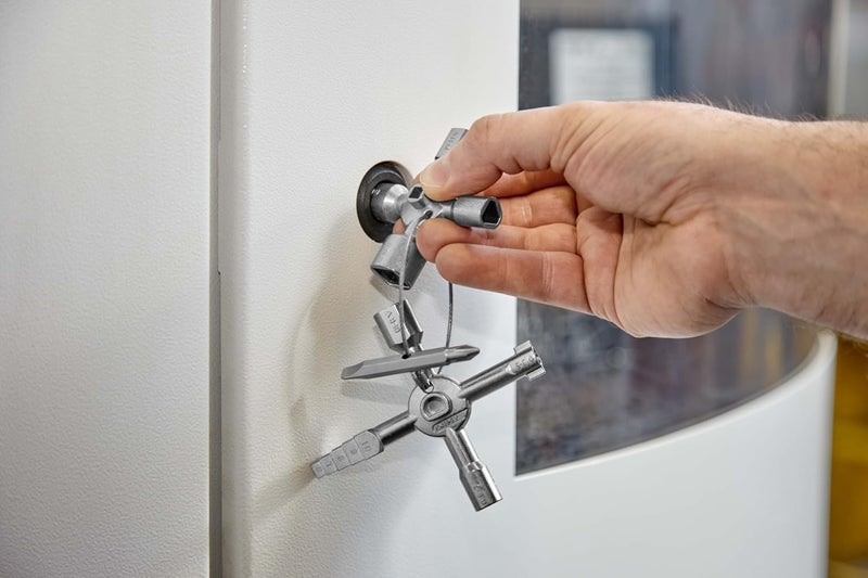KNIPEX TwinKey® Cabinet Control Key 00 11 01 - Image 4
