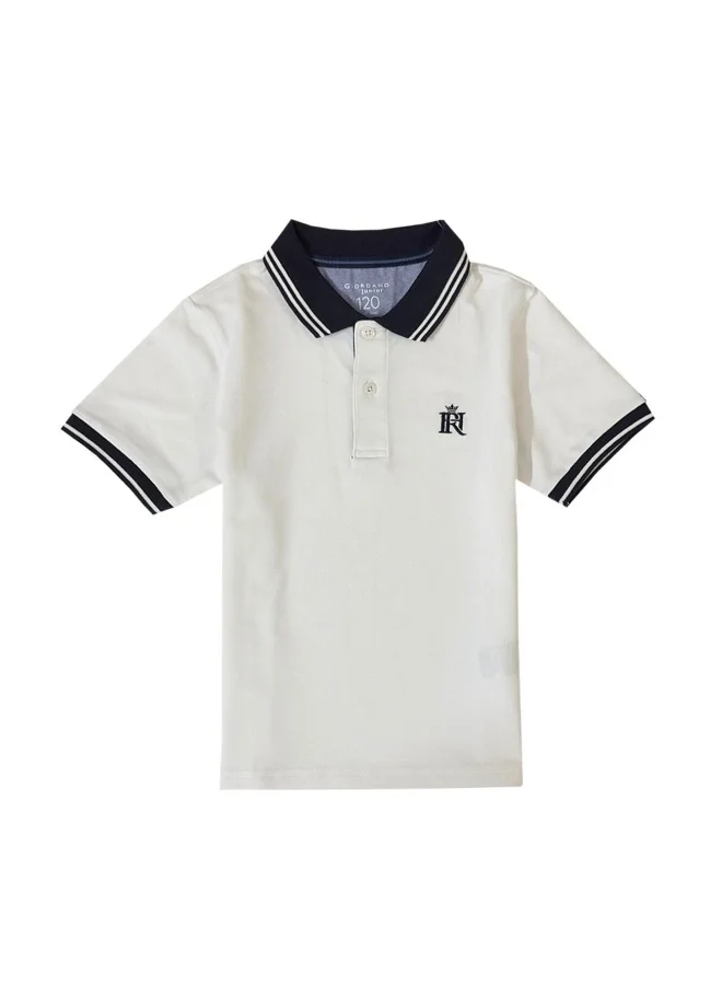 جيوردانو بولو قطن أبيض للأولاد