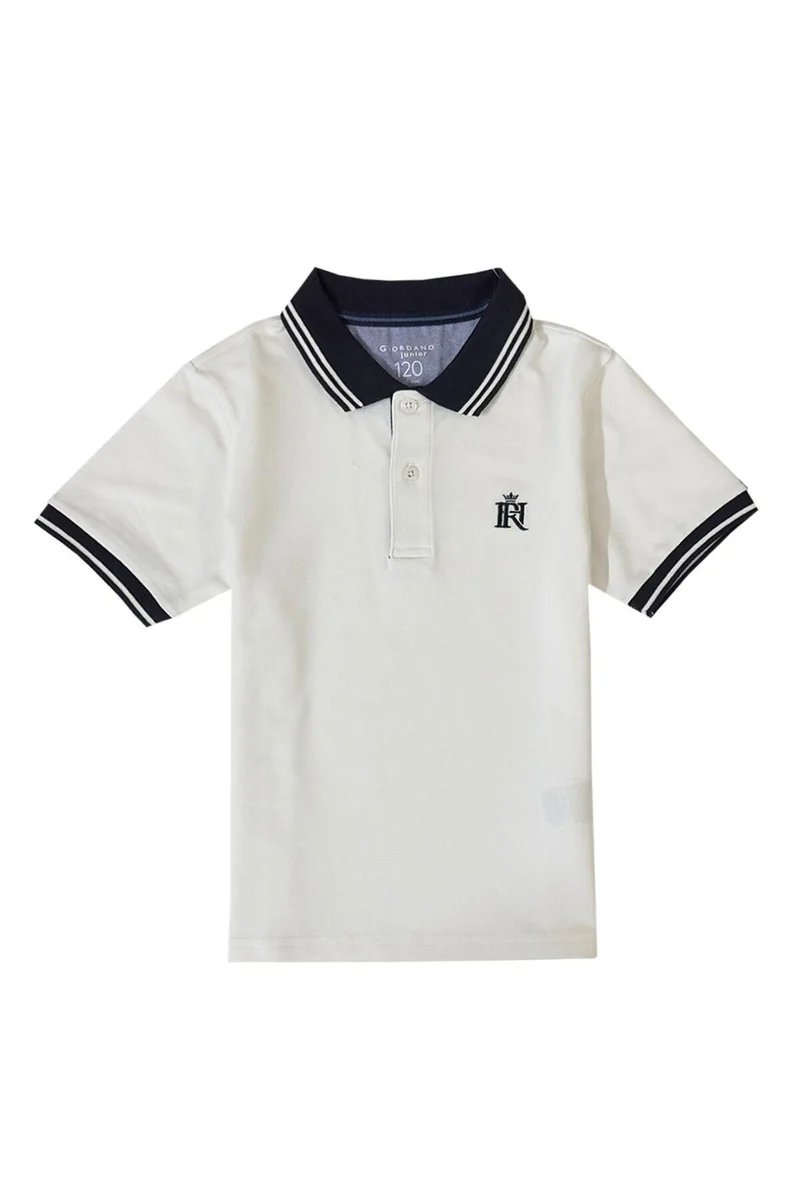 جيوردانو بولو قطن أبيض للأولاد