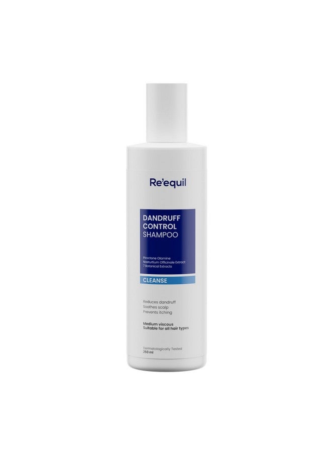 RE' EQUIL Dandruff Control Shampoo | Reduces Dandruff And Regulates Sebum Production | All Hair Types | 250Ml - Image 1