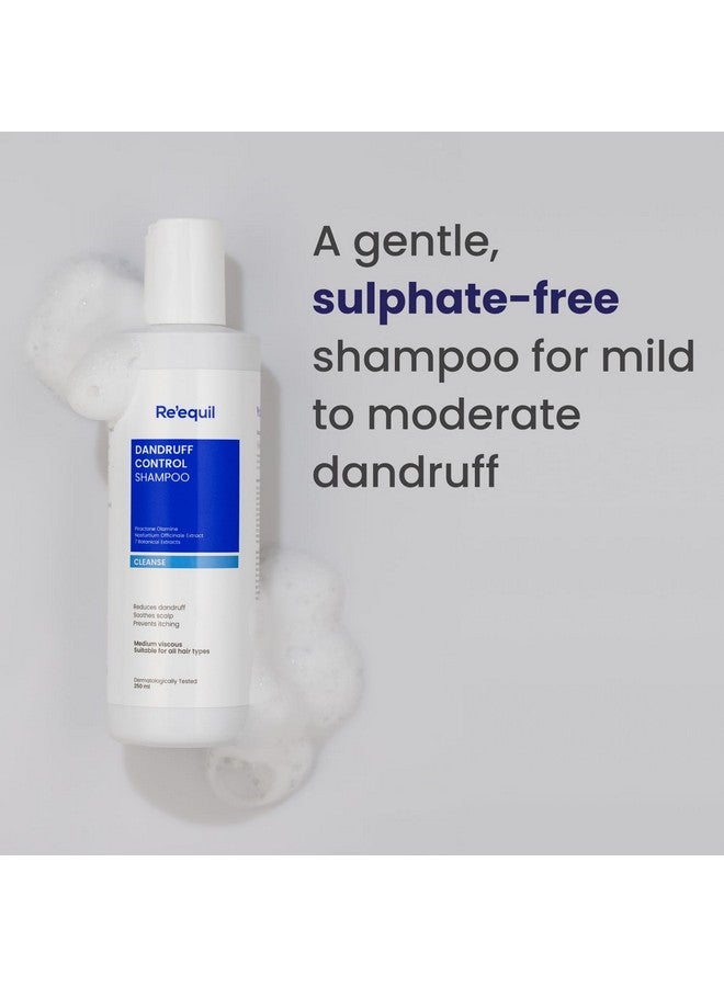 RE' EQUIL Dandruff Control Shampoo | Reduces Dandruff And Regulates Sebum Production | All Hair Types | 250Ml - Image 2
