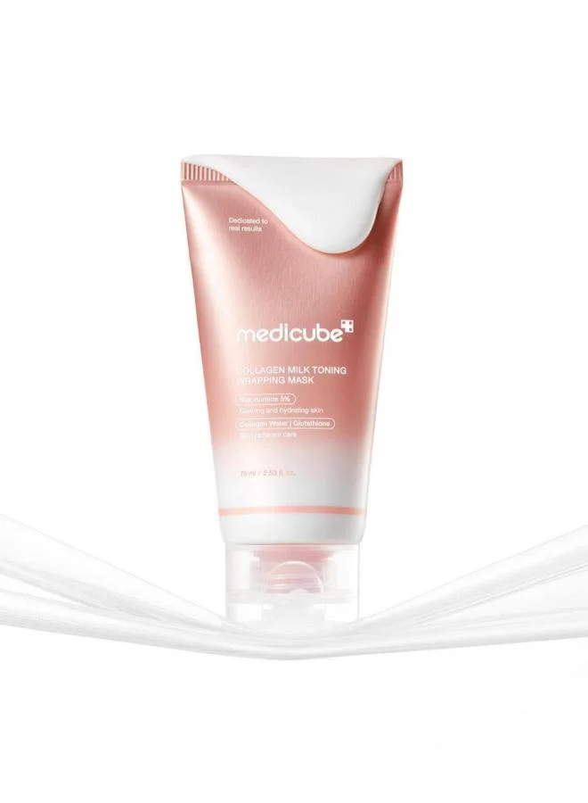 Medicube Medicube-Collagen Milk Toning Wrapping Mask 75Ml