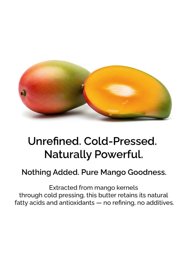 Marjan Nature Organic Mango Butter – 100% Pure Natural for Skin, Hair & Lips – Deep Moisturizing & Nourishing – 50g - Image 2