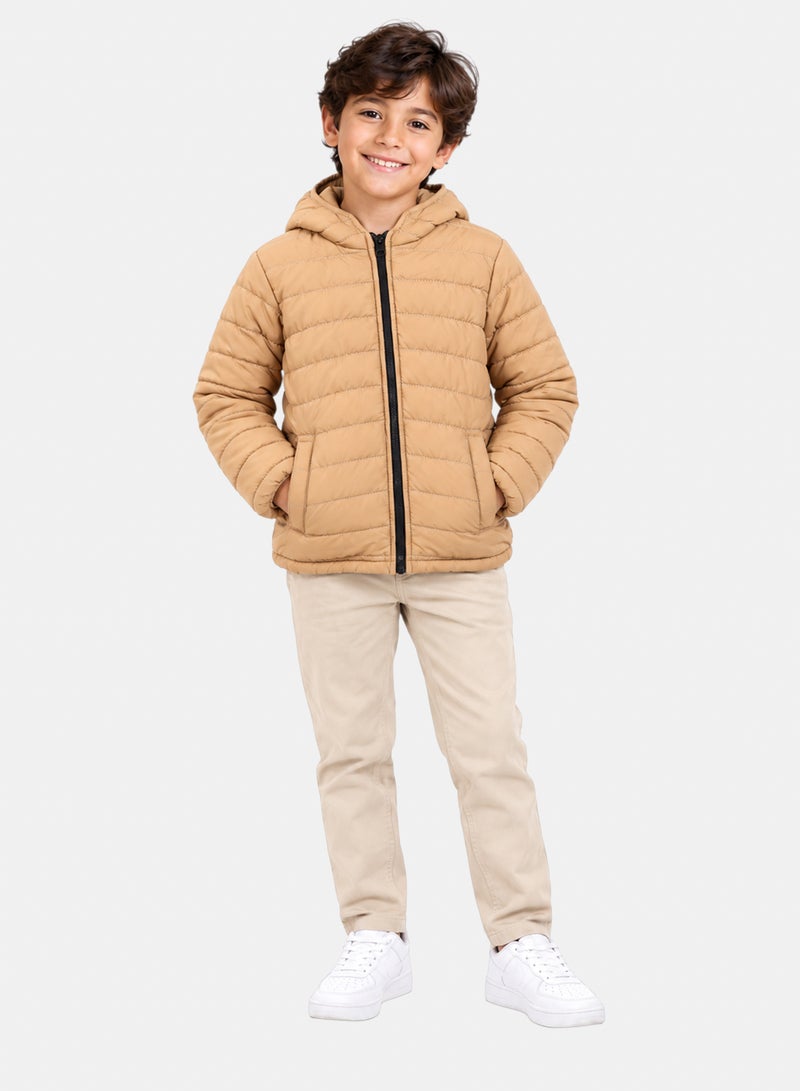 Andora Boys Quilted Puffer Zipper Jacket - Image 5