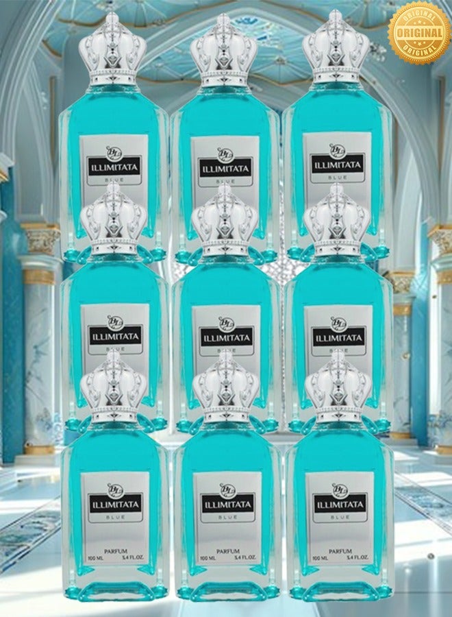 بي إل 9 قطع عطر بي إل إليميتاتا بلو 100 مل - Image 1