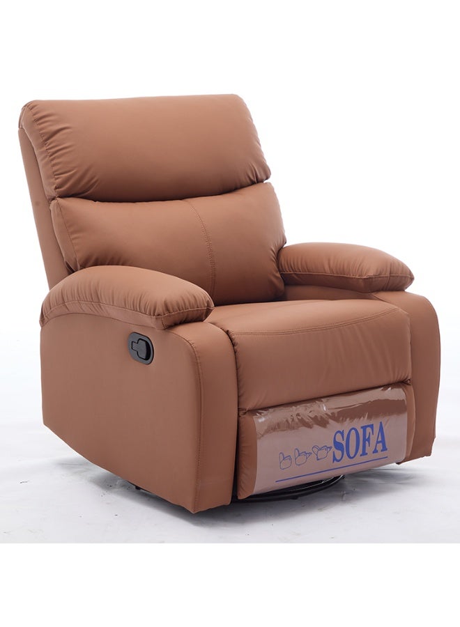 Organized Home Cozy Living Room Multifunctional Recliner Swivel & Rock and Recline at 150° Cat Scratch Resistant Fabric Cloud Like Comfort Easy Assembly & Stylish Design - Image 1