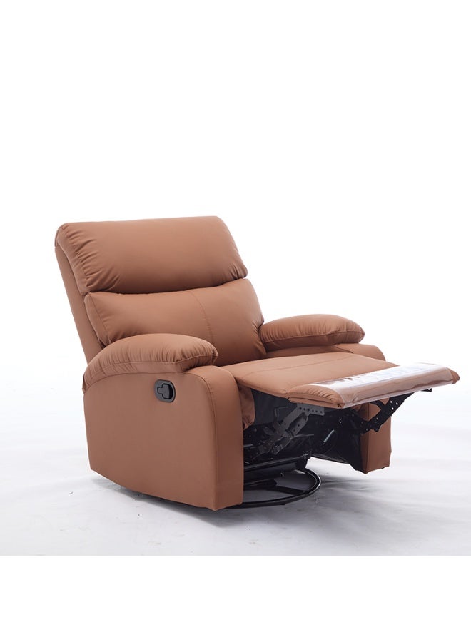 Organized Home Cozy Living Room Multifunctional Recliner Swivel & Rock and Recline at 150° Cat Scratch Resistant Fabric Cloud Like Comfort Easy Assembly & Stylish Design - Image 2