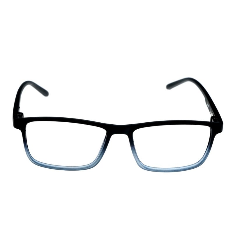 LENS+ Lensplus Rectangle TR Full Rim Eyeglasses with Blue Cut Lightweight Unisex Eyewear for Men & Women | Stylish Computer & Daily Use Frame - Image 1