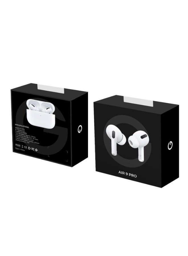 G-TAB Air 9 Pro True Wireless Earbuds, Active Noise Cancellation, Bluetooth 5.3, 13mm Big Bass Drivers, Touch Control, USB-C Charging Case - Image 5