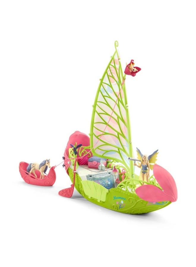 Schleich Bayala Sera's Magical Flower Boat Playset - Image 1