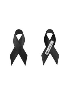 Black SkinCancer Awareness Ribbon