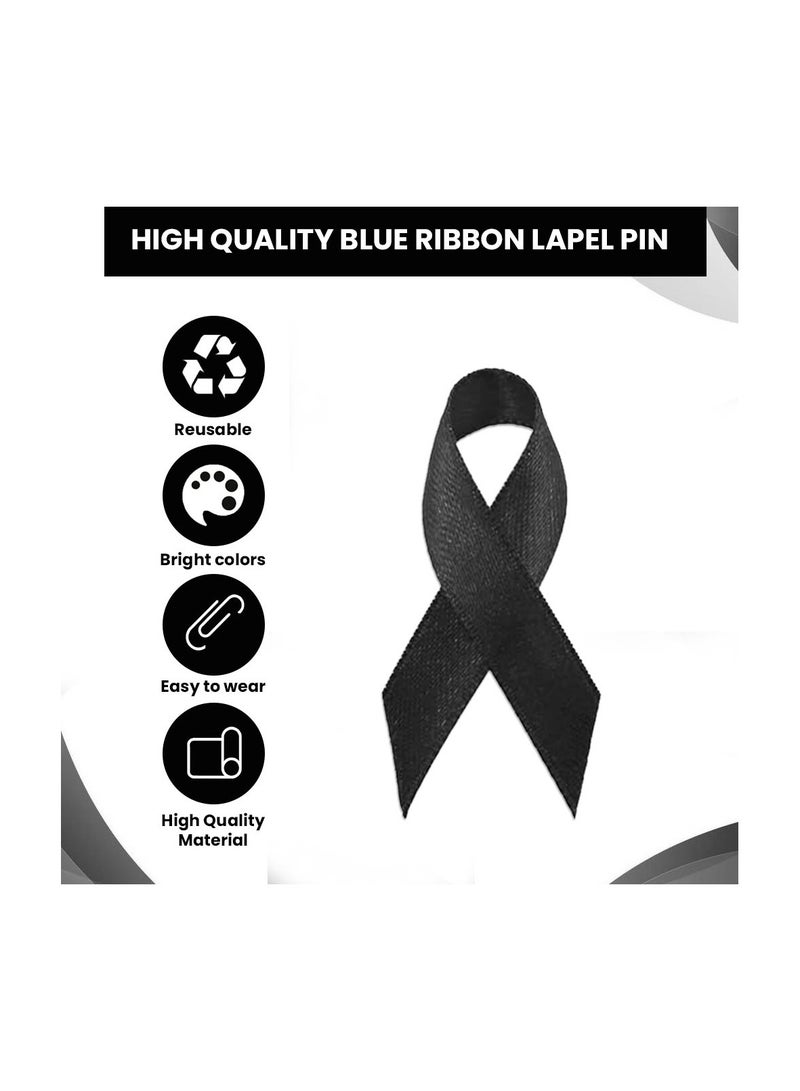 PRINTSHOP4ME Awareness Lapel Pins-Ribbon Pins For Fundraising,Campaigns,Charity Events And Raising Awareness-Ribbon With Safety Pin  - Image 3