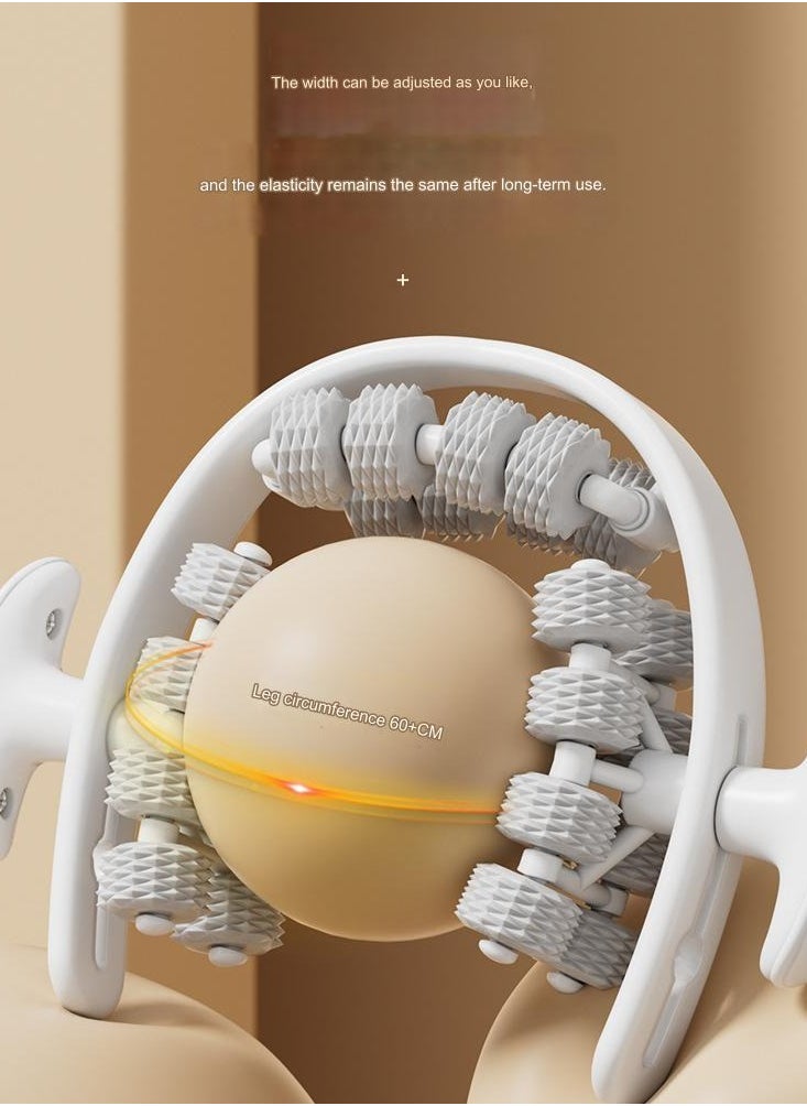 Generic - Cellulite Massager, Manual Muscle Massager Roller Ring Multi-functional Detachable Leg Beautifier for Leg, Neck, Arm and Buttocks - Image 1