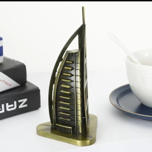 VRB Dec 1 Set for Statue Study Office Desk Decor Showpiece Gift Decoration Accessories Items Decorative Showpeice for Home ((Burj Al Arab Hotel)) - Image 3