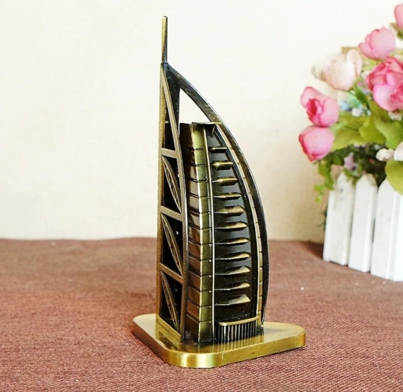 VRB Dec 1 Set for Statue Study Office Desk Decor Showpiece Gift Decoration Accessories Items Decorative Showpeice for Home ((Burj Al Arab Hotel)) - Image 1