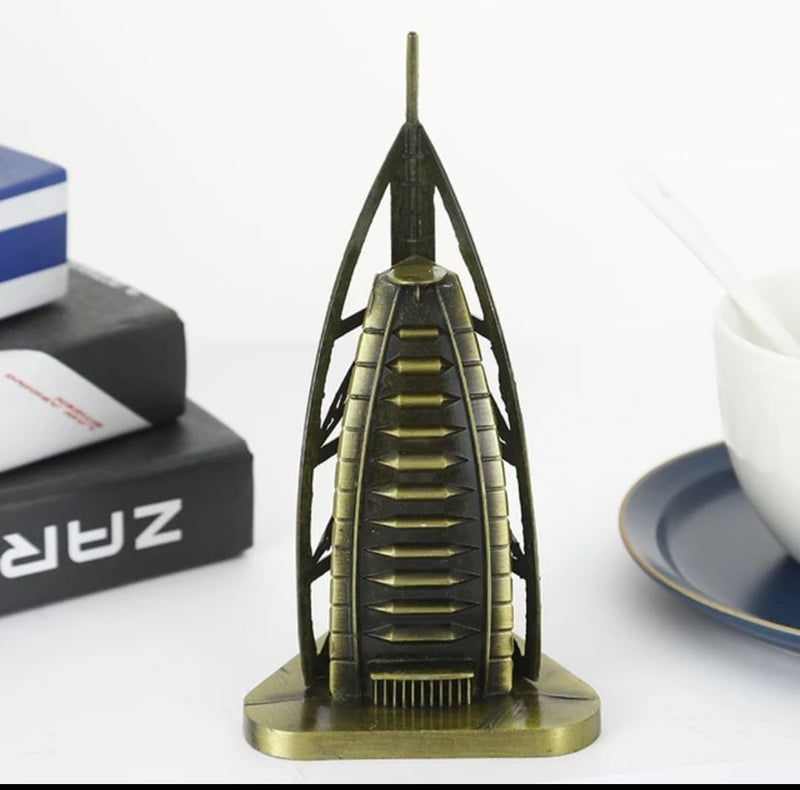VRB Dec 1 Set for Statue Study Office Desk Decor Showpiece Gift Decoration Accessories Items Decorative Showpeice for Home ((Burj Al Arab Hotel)) - Image 2