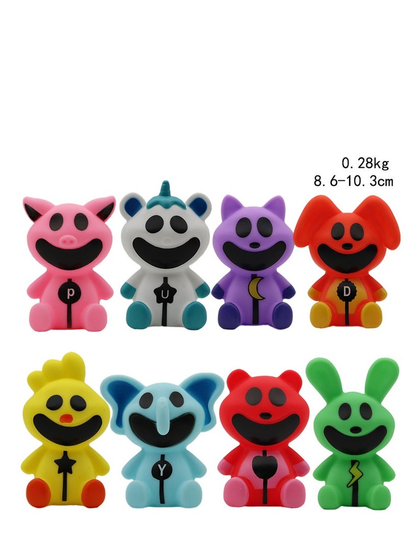 XiuWoo 8-Piece poppy playtime 3 smiling critters Figure Set - Image 2