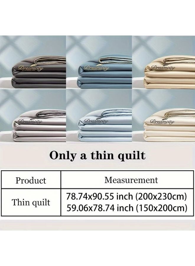 Dark Grey Embroidered Quilt 78 74x90 55 Inch Lightweight All Season Machine Washable Bedding - Image 5