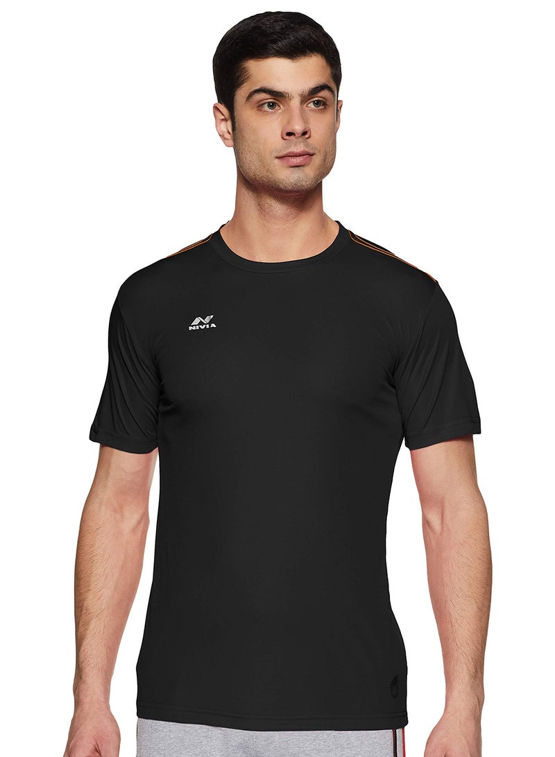 Nivia Step Out & Play 2205S6 | Hydra -1 Fitness Jersey | Material : Polyester | Size : Small | Regular Fit | Comfort | Standard - Image 1