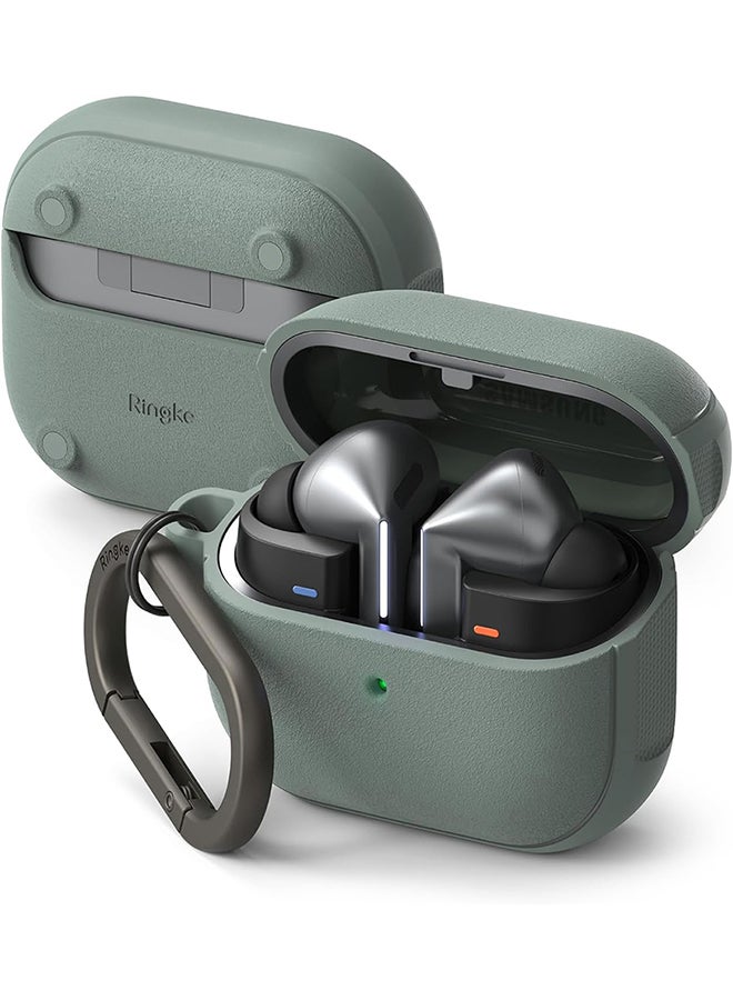 رينجك جراب Onyx Magnetic لهاتف Samsung Galaxy Buds 3 Pro/3، غطاء من مادة TPU المقاومة للصدمات وغير القابلة للانزلاق مع حلقة مفاتيح - Image 1
