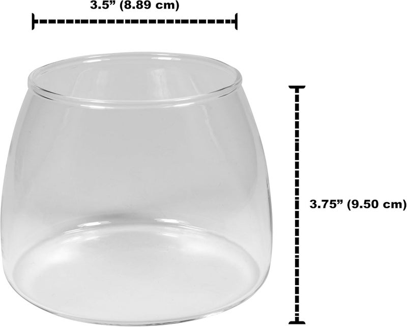 Univen 7 oz Coffee Ground Glass Jar Carafe fits KitchenAid Burr Grinder replaces 4176728 KPCGRND - Image 2
