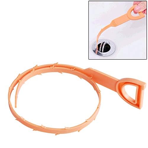 Bathroom Drain Hair Removal Tool Drain Dredge Pipe Sewer Cleaner Hook 1PCS  - Image 1