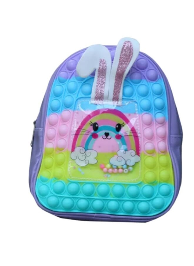 Davin Pop it backpack- Pop it bag - Mini fidget backpack  - Image 1