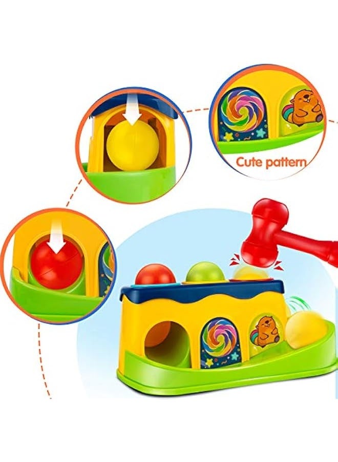 Hammer and Ball Drop Toys for 1 Year Old Boy Girl Infant Gifts - Pound a Ball Toddler Toys - Baby Toys for 6 to 12-18 Months - Image 5
