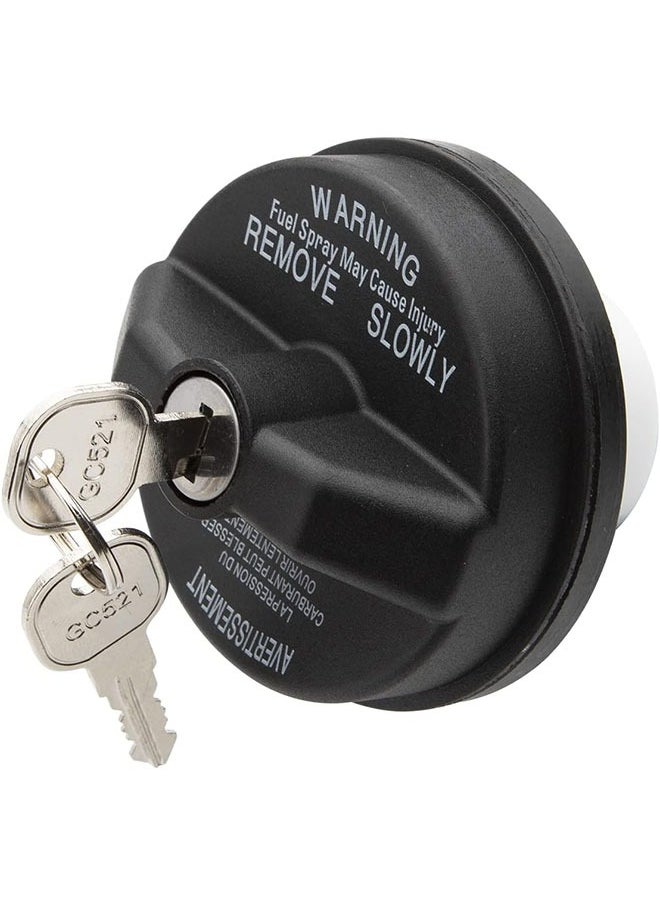 Locking Gas Cap Lock Fuel Cap Replace 05278655AB 5278655AB Compatible with Chrysler Dodge Jeep Ram Challenger Grand Caravan Ram 1500 Grand Cherokee Wrangler JK TJ Liberty Compass Patriot - Image 2