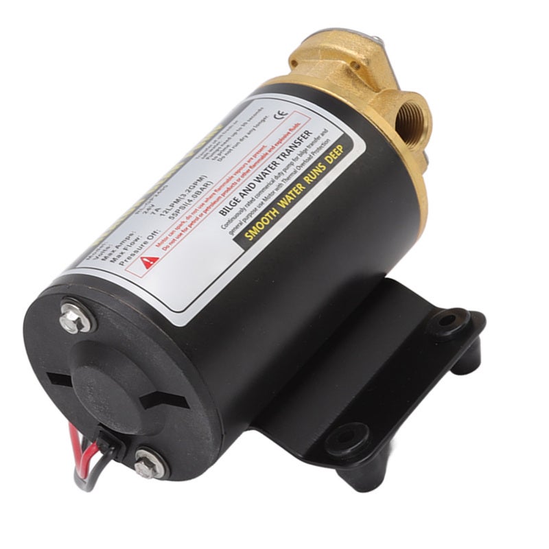 Electric Oil Pump:  Premium Brass Wear-Resistant Gear Pump - Thermal Protection Motor Large Flow High Pressure Pump for Engine Oil Change, Transmission Oil Transfer - Image 5